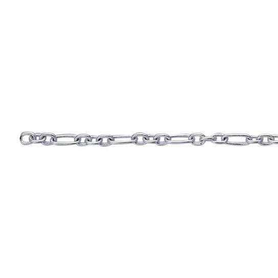Sterling Silver Chain, 1.5mm Oval Long & Short