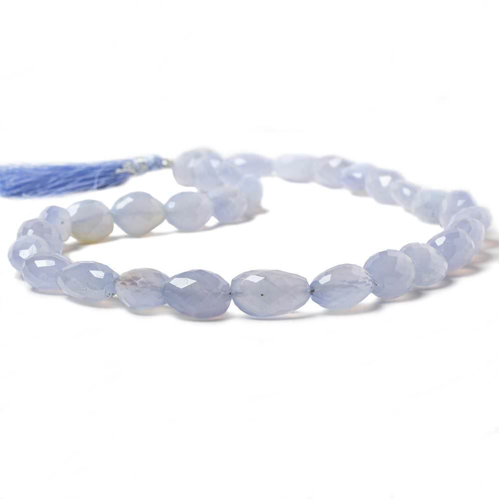12-14mm Turkish Chalcedony Faceted Nugget Beads 15 inch 31 pieces
