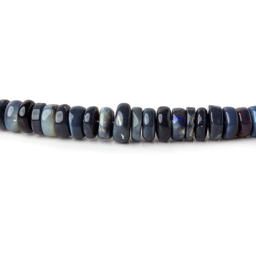 4-7mm Australian Opal plain rondelle beads 18 inch 230 pieces A grade