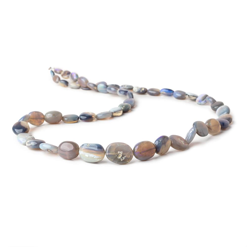 6x4-14x10mm Australian Opal Plain Nuggets 18 inch 50 Beads