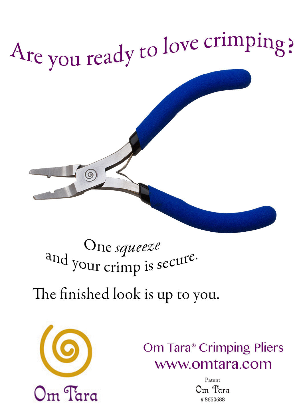 Crimping Pliers Om Tara Crimper W/Cutter PLR53600
