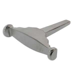 The Beadsmith Metal Elements Mini Hoop Forming Staking Tool 3"