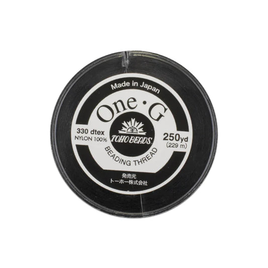TOHO One-G Nylon Beading Thread by the yard