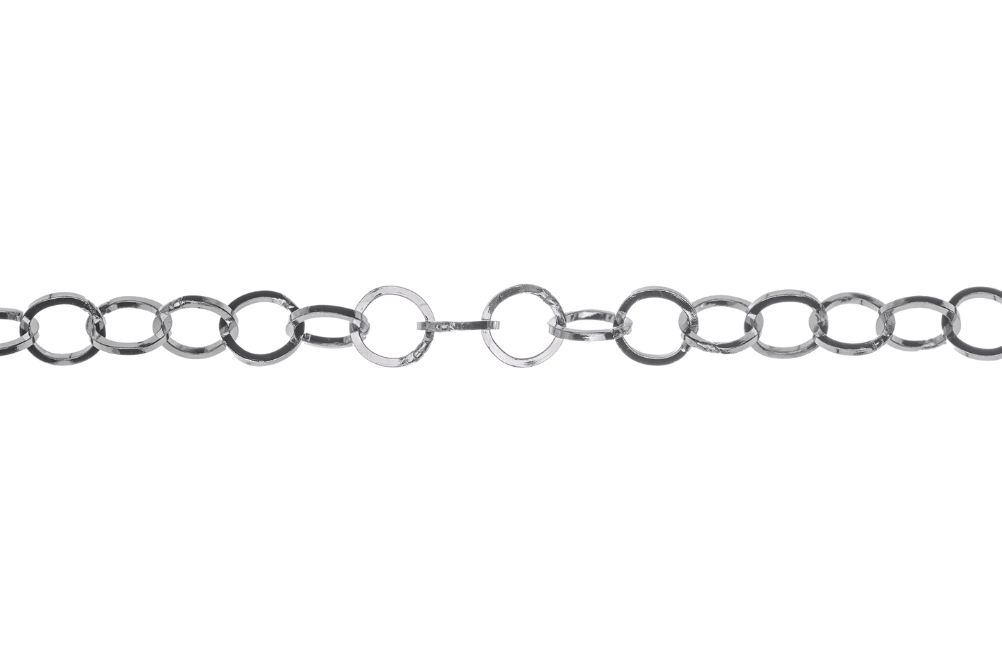 5mm Round Cable Chain - Made of 304L Stainless Steel - Sold by the foot - CH-117SS