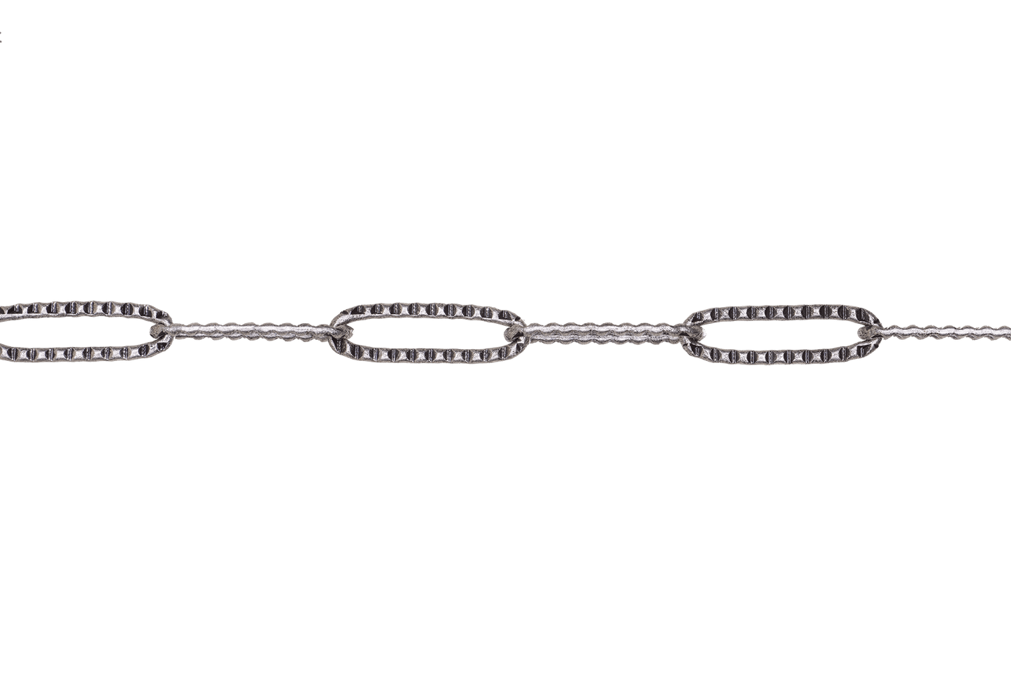 15mm x 3mm Paperclip Cable Chain Sold by The Foot - CH 842