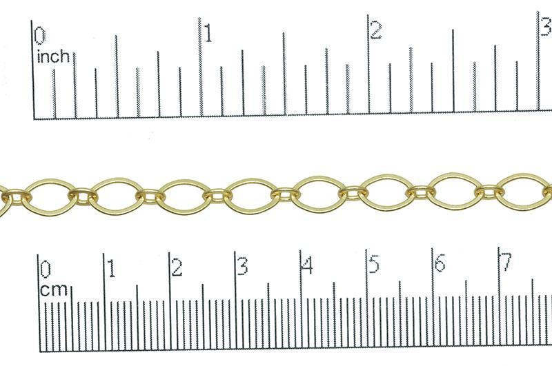 Cable Chain - 9mm x 5mm - Available in Multiple Colors - Sold by the Foot - CH 220