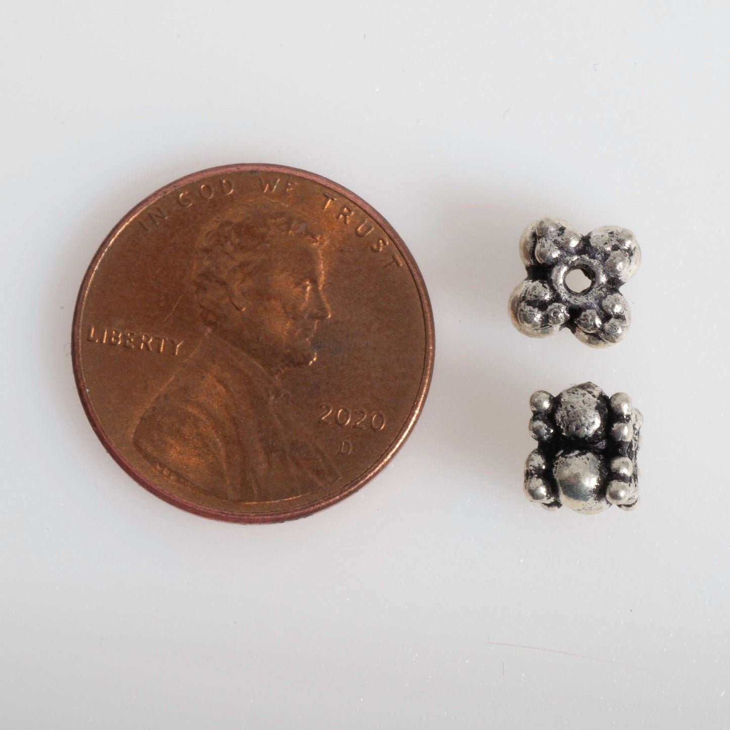 6mm x 5mm Bali Style Bubble Cluster Bead - Made of Copper - Sold Individually - CS1229