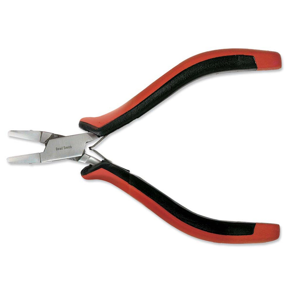 Beadsmith Super Fine Ergo Double Nylon Jaw Flat Nose Pliers