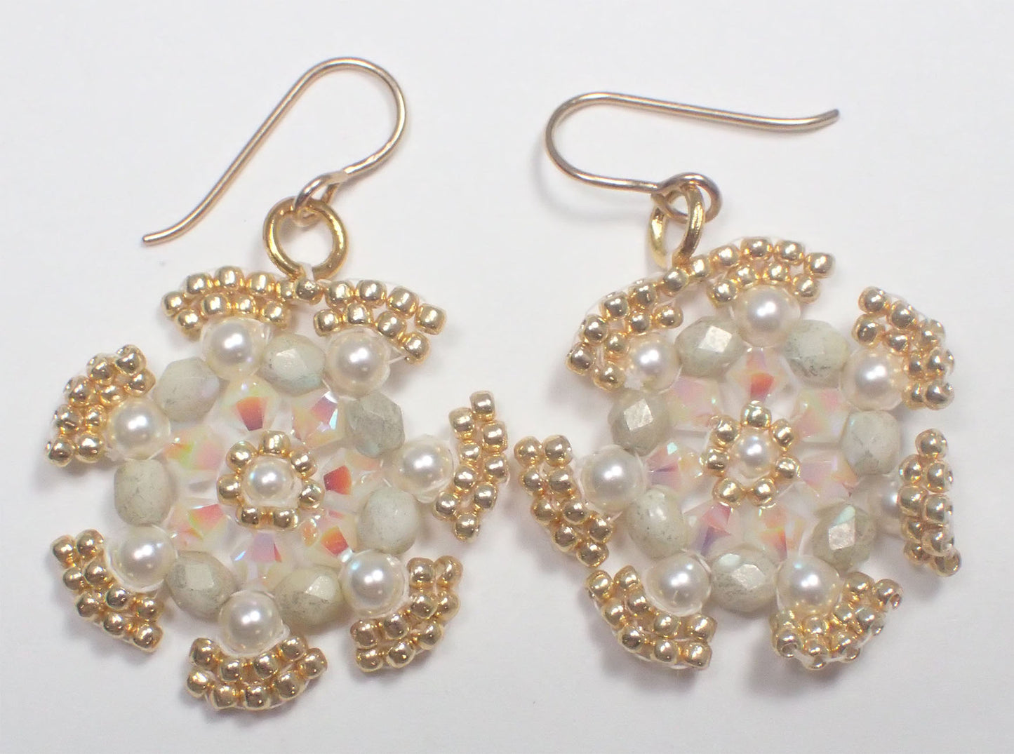 Fan Dangle Earrings Digital Directions