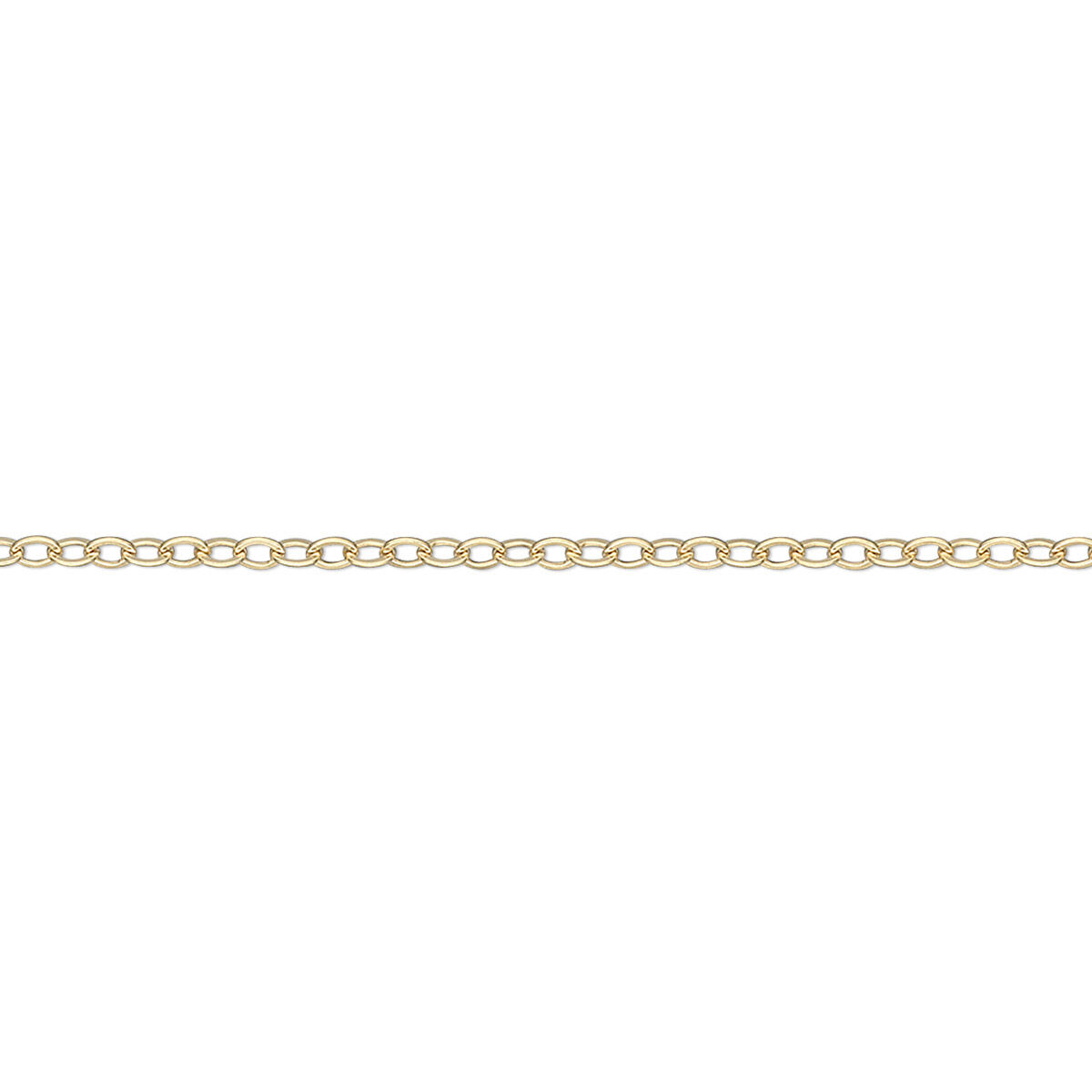 Cable Chain, 1.4mm, Gold Filled