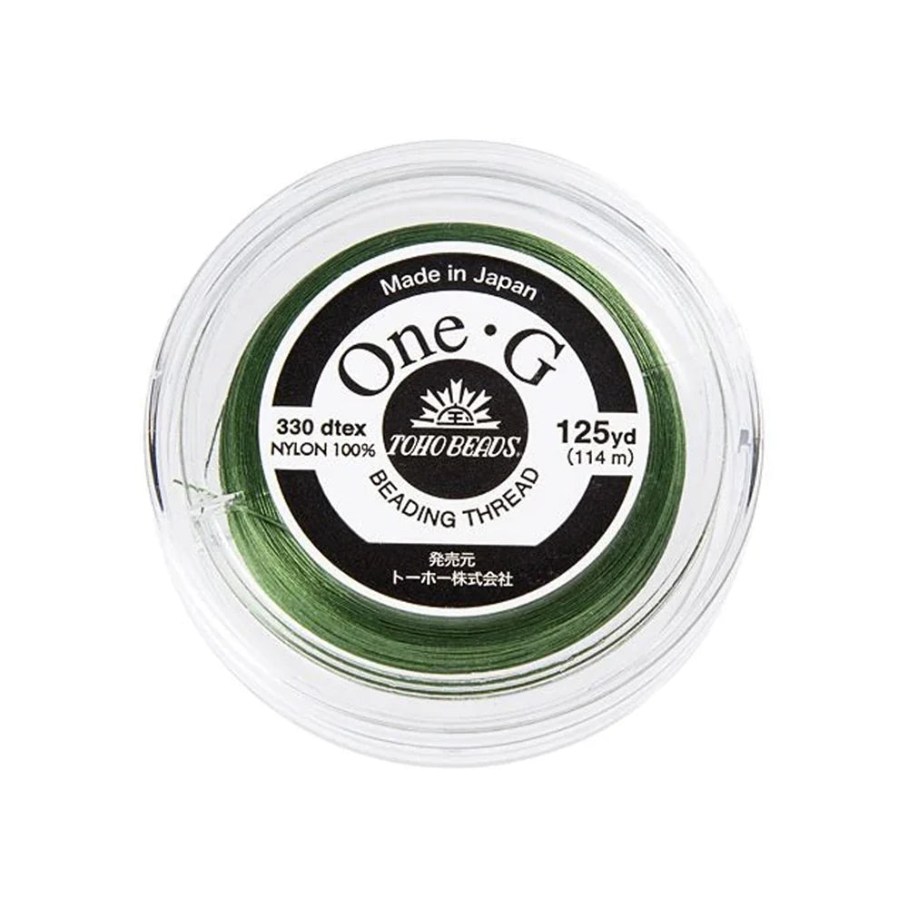 TOHO One-G Nylon Beading Thread by the yard