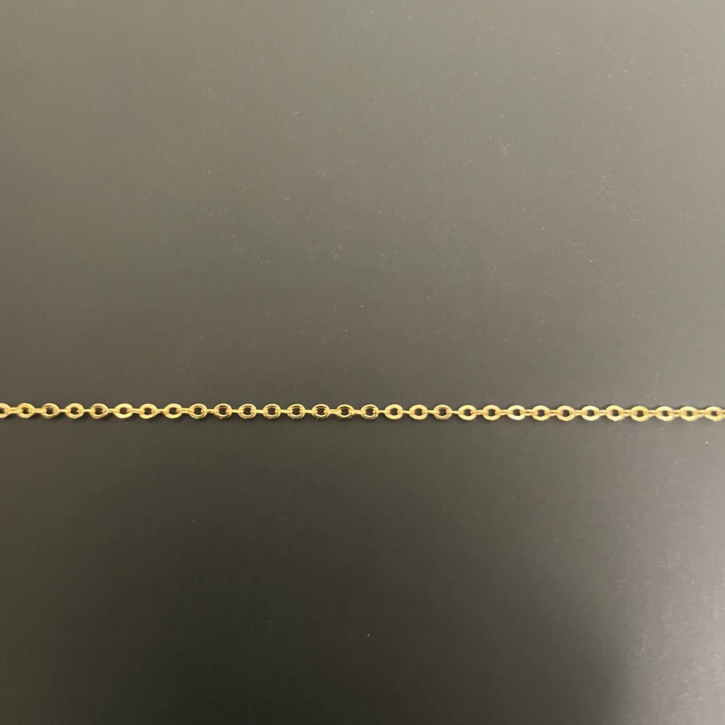 14Kt Gold Filled 1.3mm Flat Cable Chain -100 Feet Spool