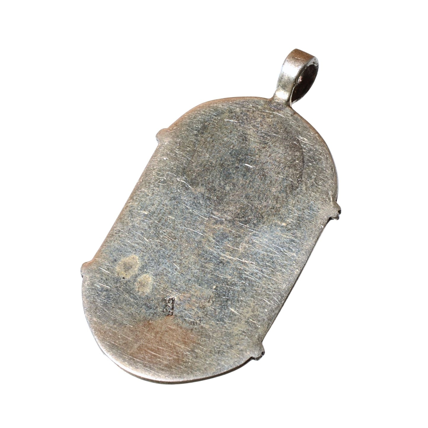 Sterling Silver Scarab Pendant – Vintage Egyptian Revival .925 Silver