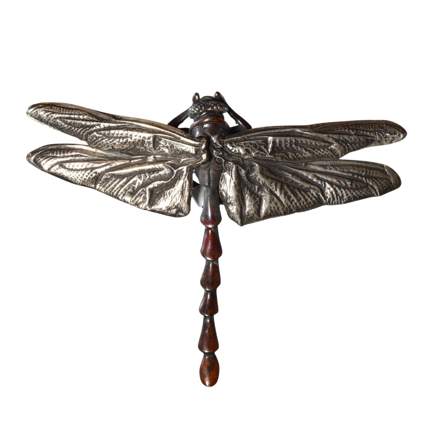 Sterling Silver & Bronze Dragonfly Pendant by Robert (Bob) Burkett
