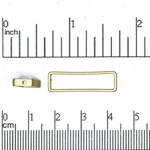 Rectangle Bead Frame Sold by the Piece - K35