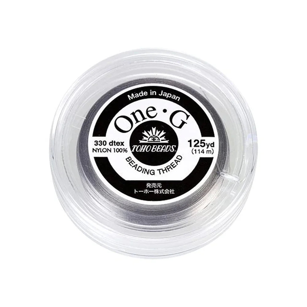 TOHO One-G Nylon Beading Thread by the yard