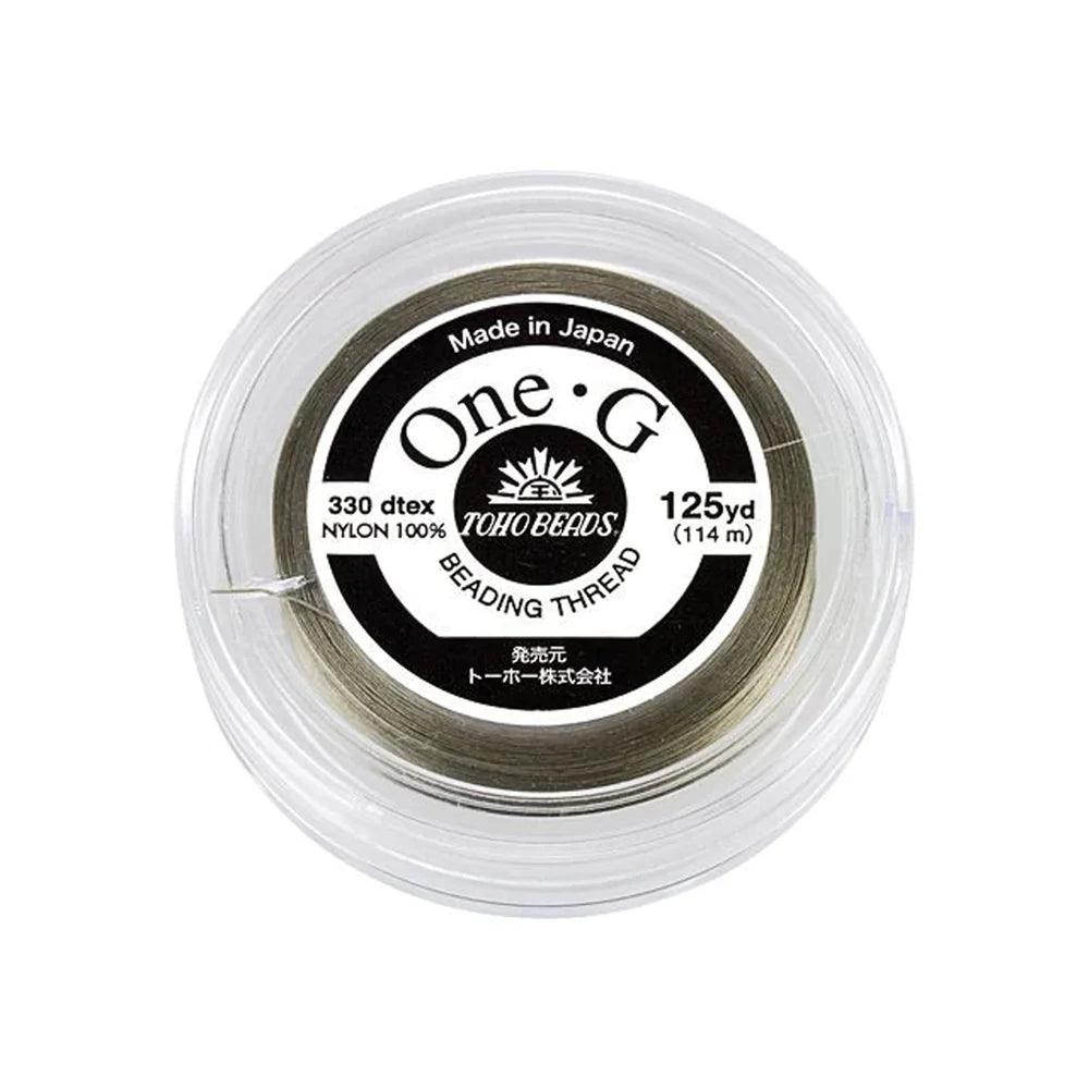 TOHO One-G Nylon Beading Thread by the yard