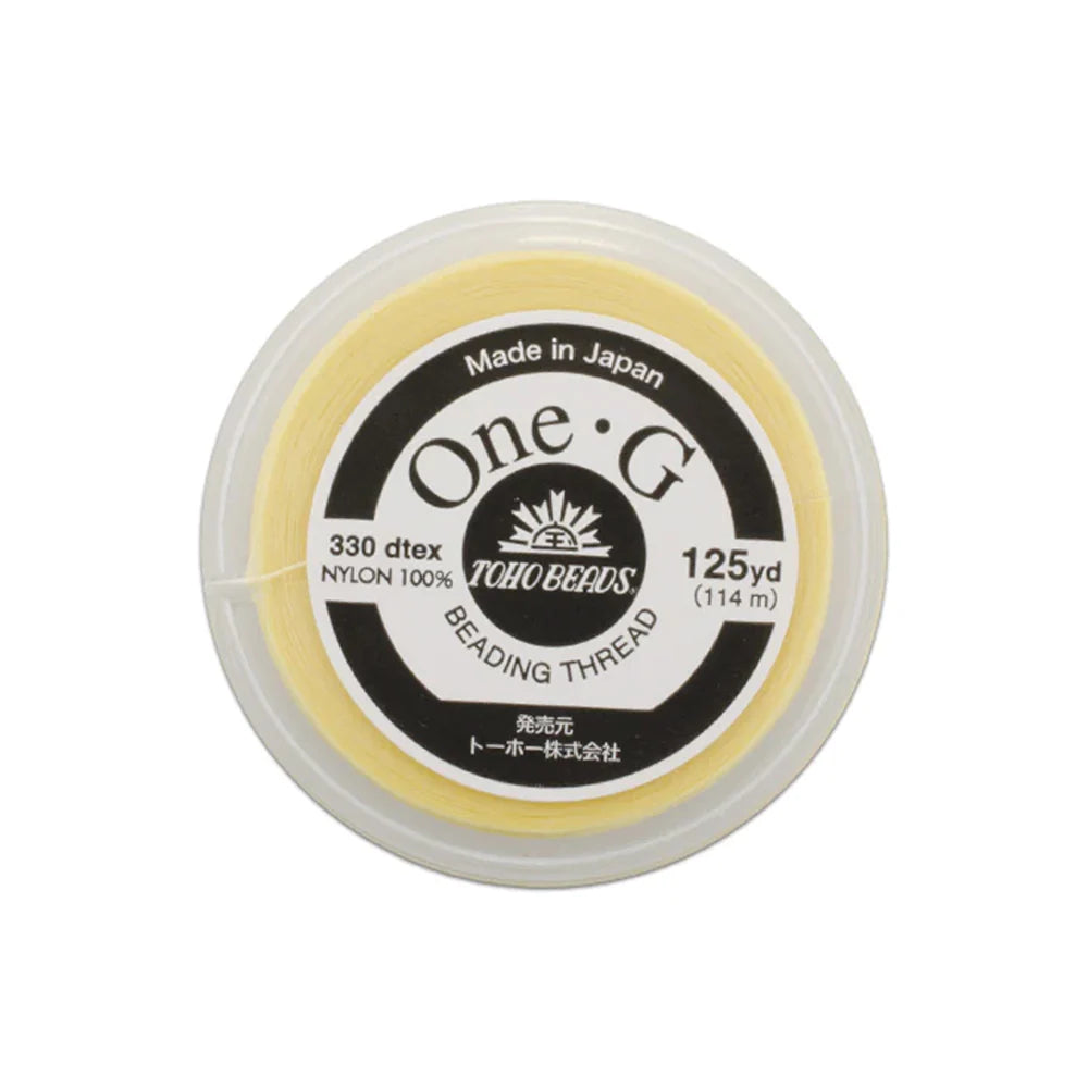 TOHO One-G Nylon Beading Thread by the yard