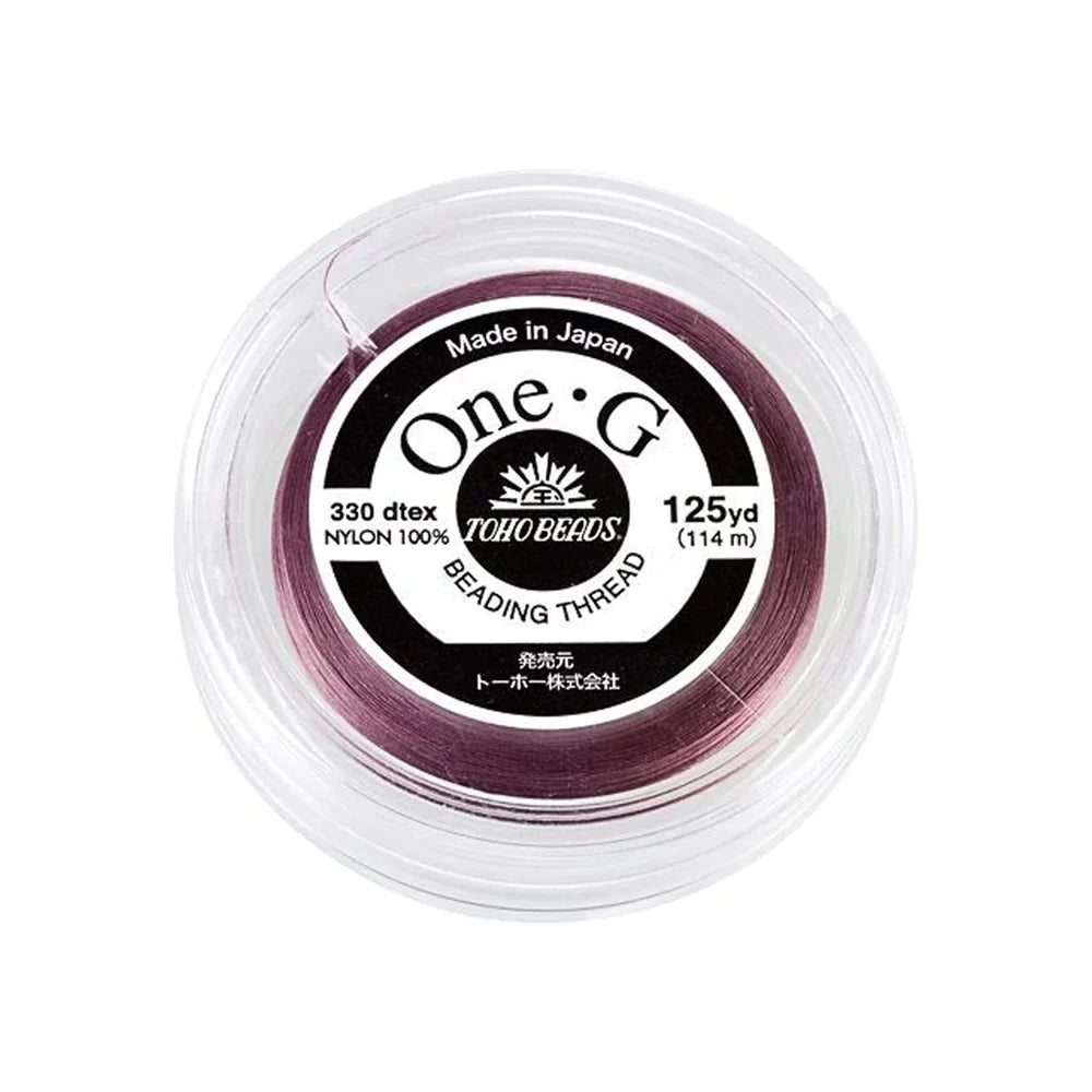 TOHO One-G Nylon Beading Thread by the yard
