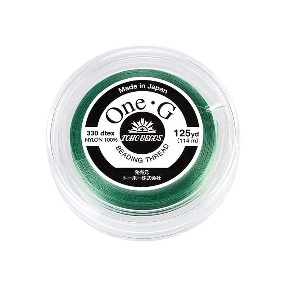 TOHO One-G Nylon Beading Thread by the yard