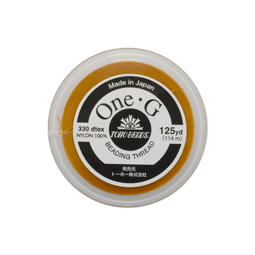 TOHO One-G Nylon Beading Thread by the yard