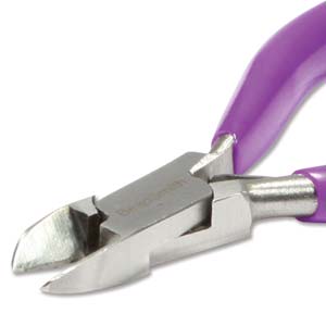 Side Cutter Mini Nylon Jaw With Spring 3.5 Inches