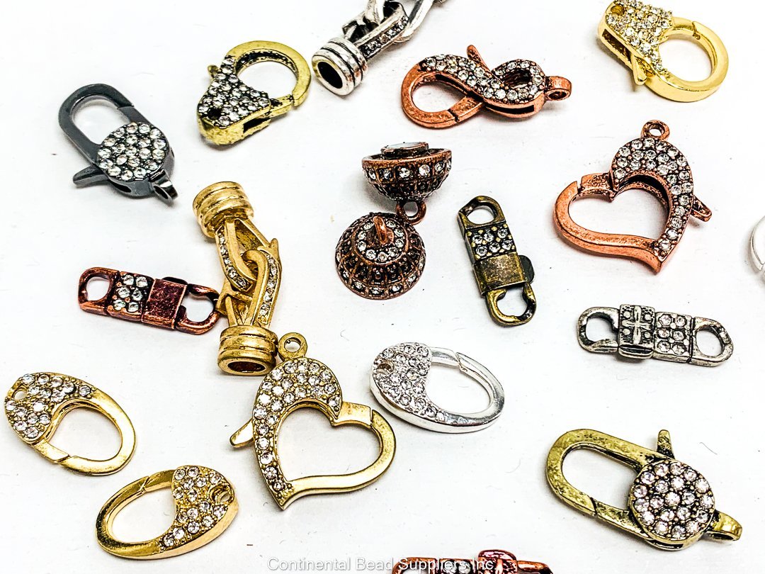 Pave Clasp Assortment CL/PAVEASST