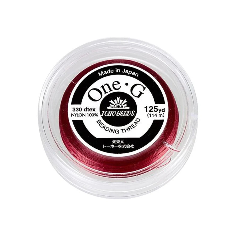 TOHO One-G Nylon Beading Thread by the yard