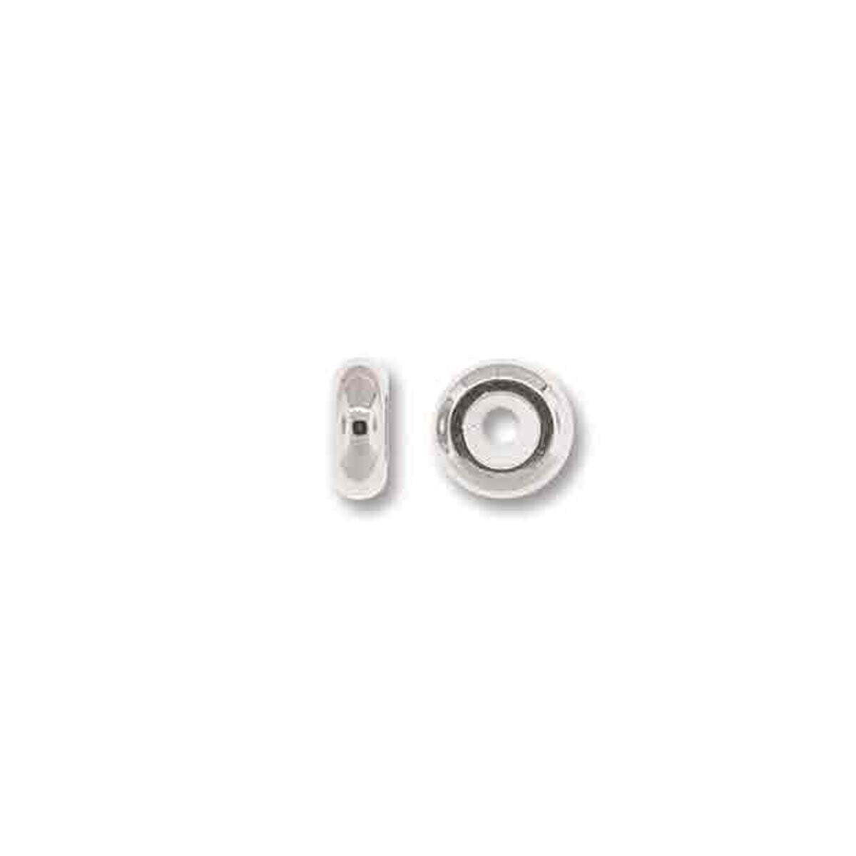S/P 8MM RONDELLE -0.9MM SILICONE CENTER