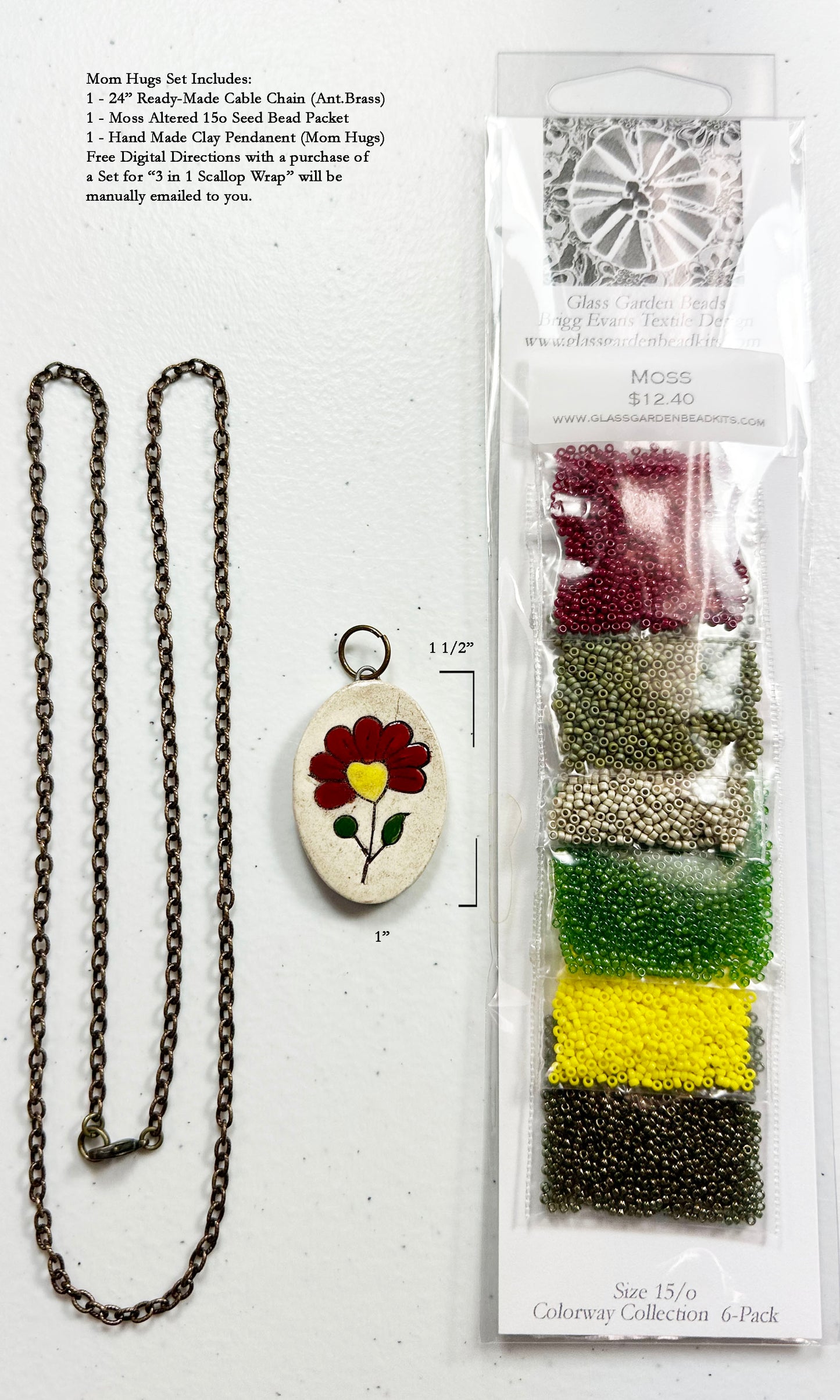 Novelty Scallop Wrap Necklace Kits