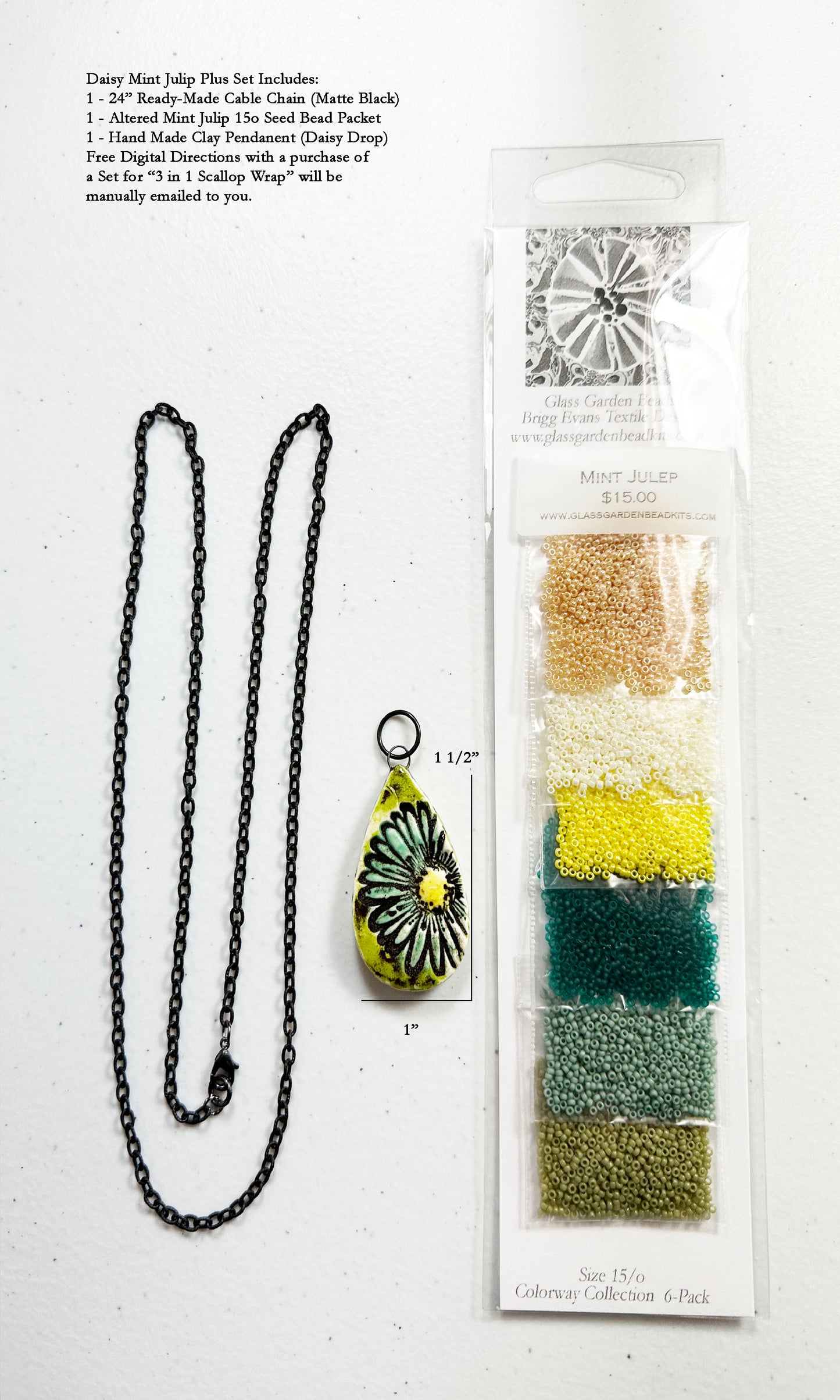 Novelty Scallop Wrap Necklace Kits