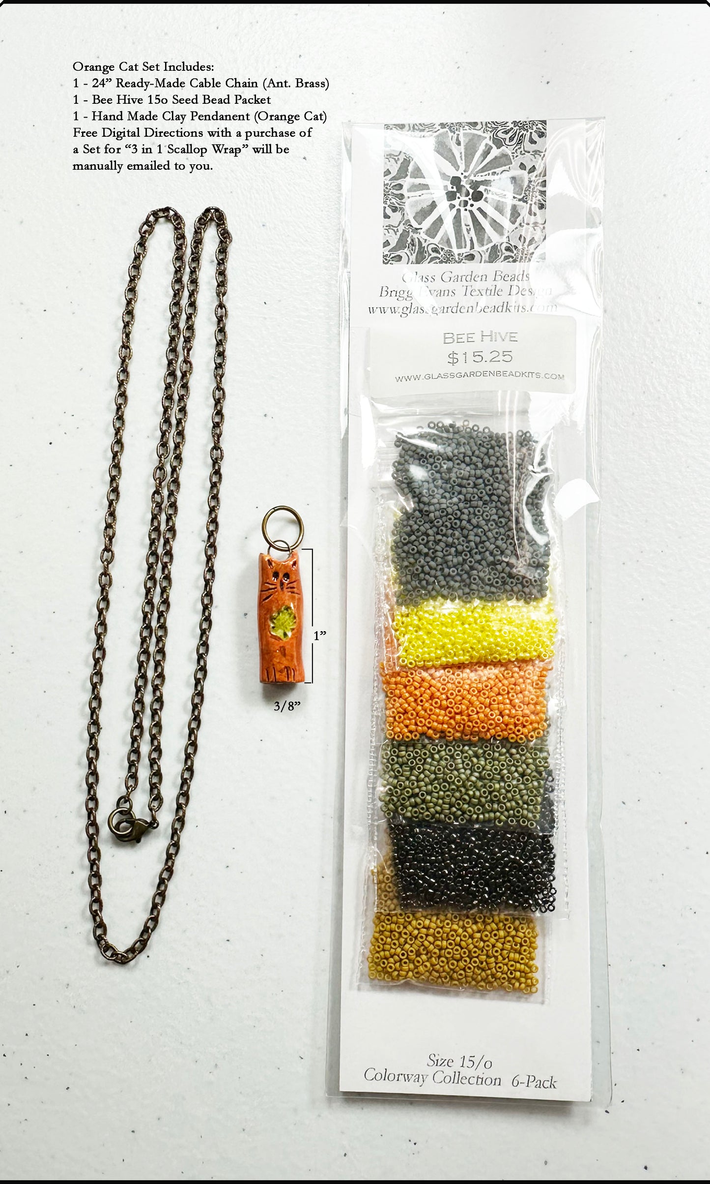 Novelty Scallop Wrap Necklace Kits