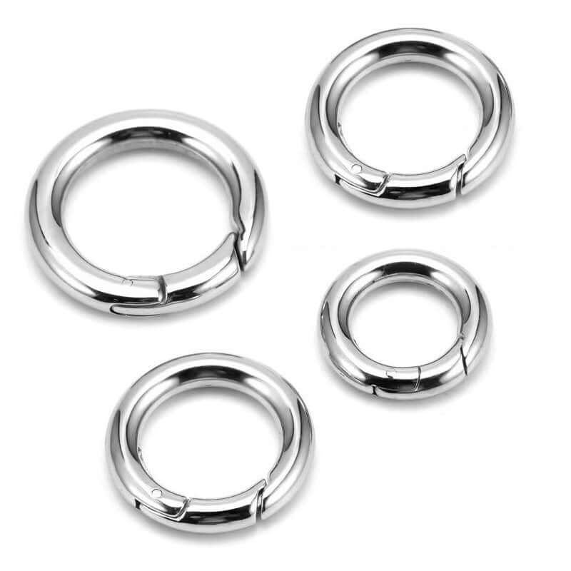 O Ring Clasp Large Size - Measures 16mm - Available in Waterproof Gold - Made from Stainless Steel - Sold Individually - CL/OR16