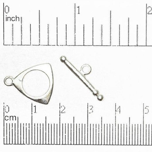 15mm Ring w/25mm Bar Toggle Clasp sold by the Piece - CBS3224