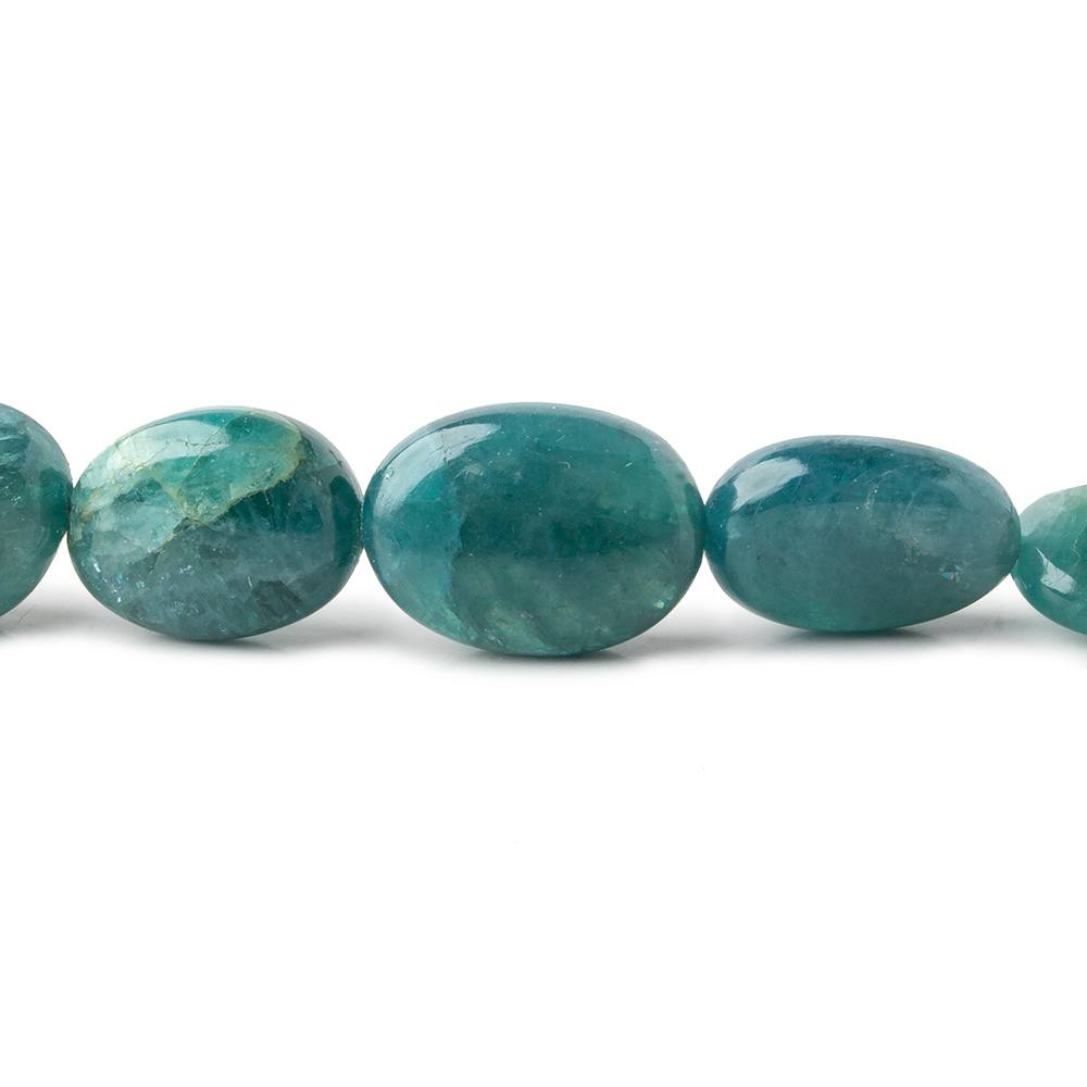 Grandidierite plain nuggets 18 inch 40 beads 8x6-16x12mm A grade