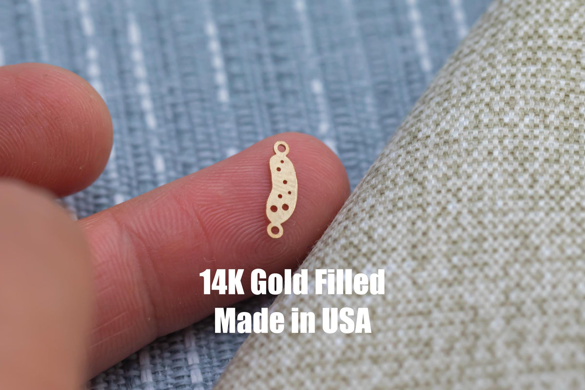 Pickle - sterling silver or gold filled- permanent jewelry Pickle connectors- charm, pendant,