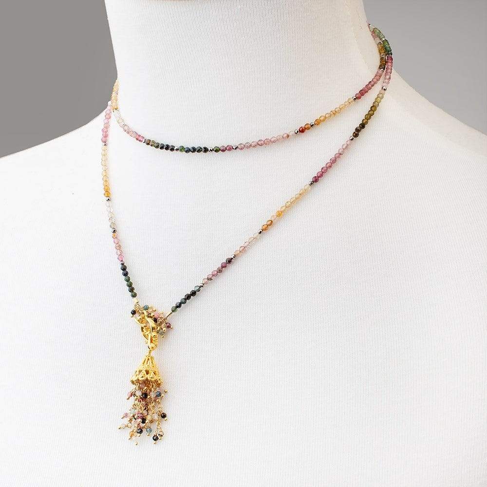 Little bit of sparkle Tourmaline Necklace kit
