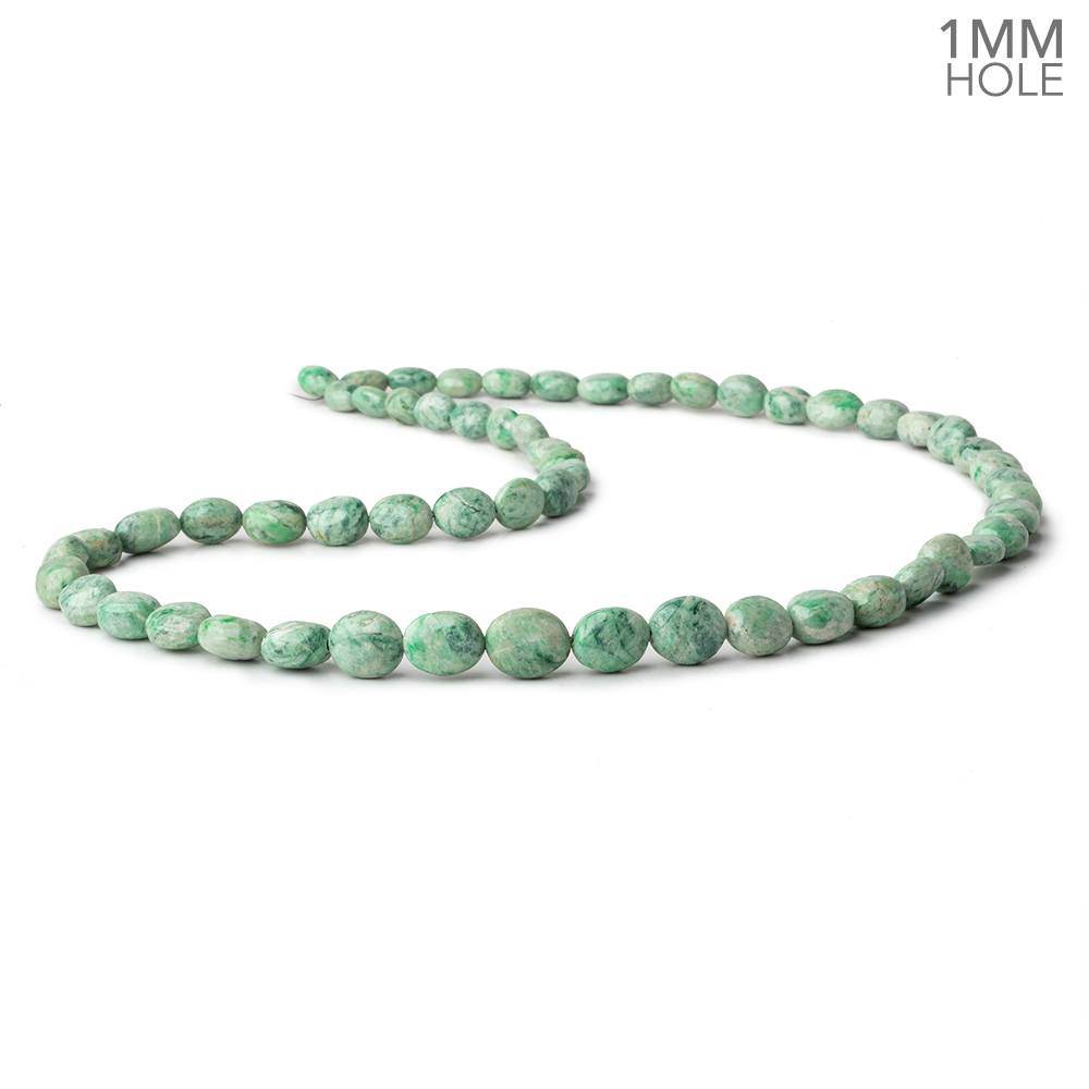 Maw Sit Sit straight drilled plain nuggets 18 inch 55 large hole beads 6x5x43-9x8x5mm