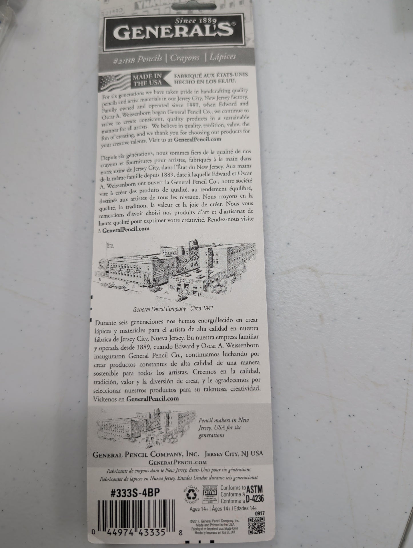 Cedar Pointe #2/HB Pencils + Sharpener