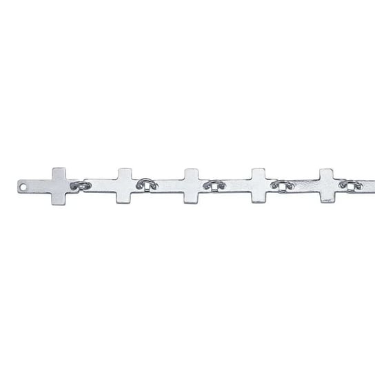 Sterling Silver 5.5mm Cross Link Chain