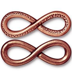 Antique Copper infinity embellishment