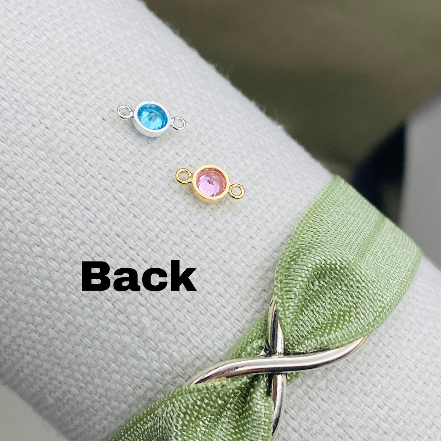Luxe 3mm Birthstone Connectors - Gold Filled - 3 Pack/12 Pack - B44G - Luxe Colors