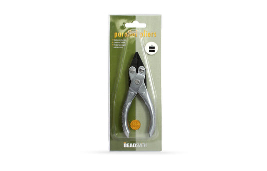 Flat Parallel Plier, The BeadSmith, Parallel Pliers, Flat Nose, PL344 - 1pc