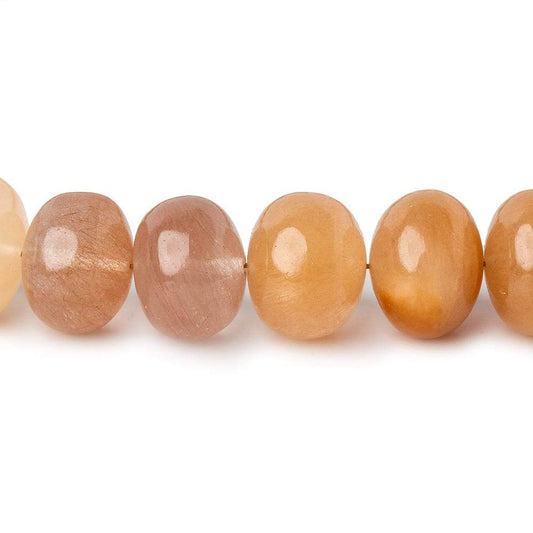 11.5-14.5mm Shaded Rutilated Quartz plain rondelle beads 16 inch 44pcs  A