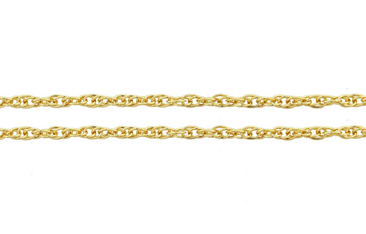 14Kt Gold Filled 1.2mm Rope Chain - 20ft