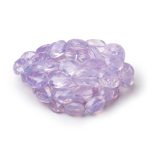 11x7-16x11mm Lavender Quartz Faceted Oval Beads 17 inch 33 pieces AAA