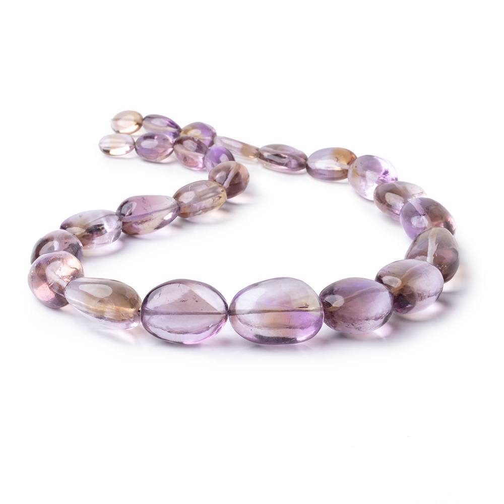 11x9-26x19mm Ametrine Plain Nugget Beads 19 inch 25 pieces AAA