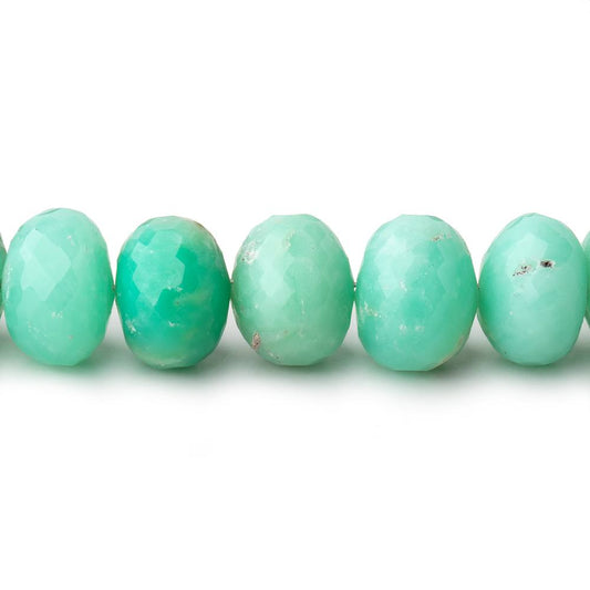 12mm Chrysoprase Faceted Rondelle Beads 14 inch 40 pieces