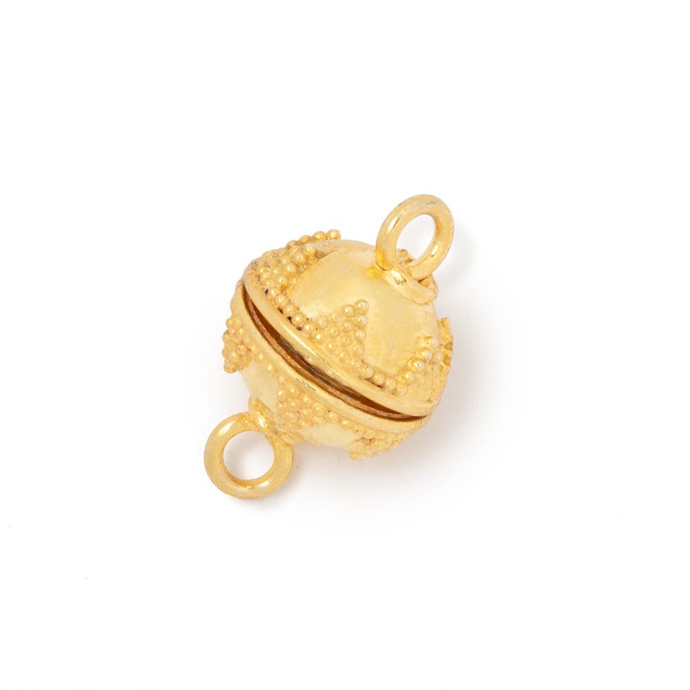 12mm Miligrain Triangle Magnetic Clasp 1 piece