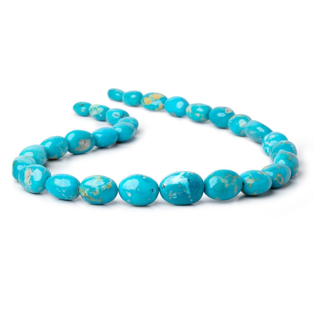13x10-22x16mm Armenian Turquoise Plain Nugget Beads 20 inch 29 pieces AAA